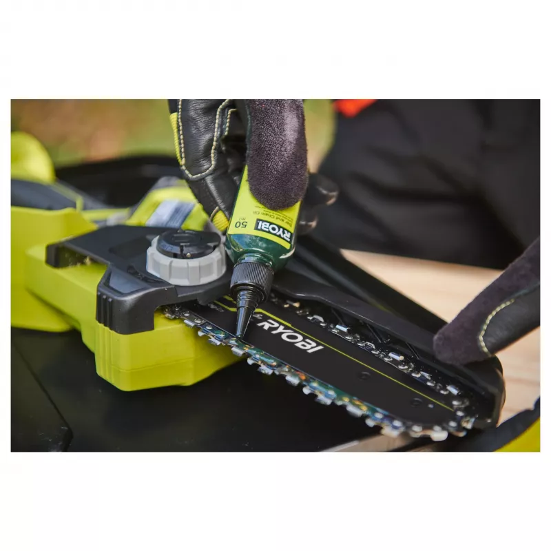 Ryobi ONE+ RY18PS15A 18V belaidis medžių genėjimo pjūklas su 15 cm (150 mm) padanga – be akumuliatoriaus
