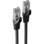 S CONN MAXIMUM CONNECTIVITY Industrial PUR Cat.7 S/FTP RJ45 komutacinis kabelis, juodas, 2,0m 08-39035