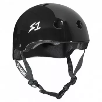 S-One V2 Mega Lifer Helmet XL Black Glossy