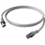 Sacon DualBoot PushPull Cat6 S/FTP tinklo kabelis, pilkas, 3m CPP10ACACA0030