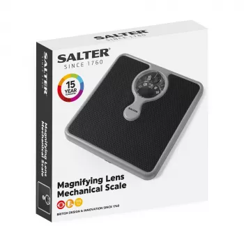 Salter 484 SFEU12 Magnifying Lens Bathroom Compact Mechanical Scale