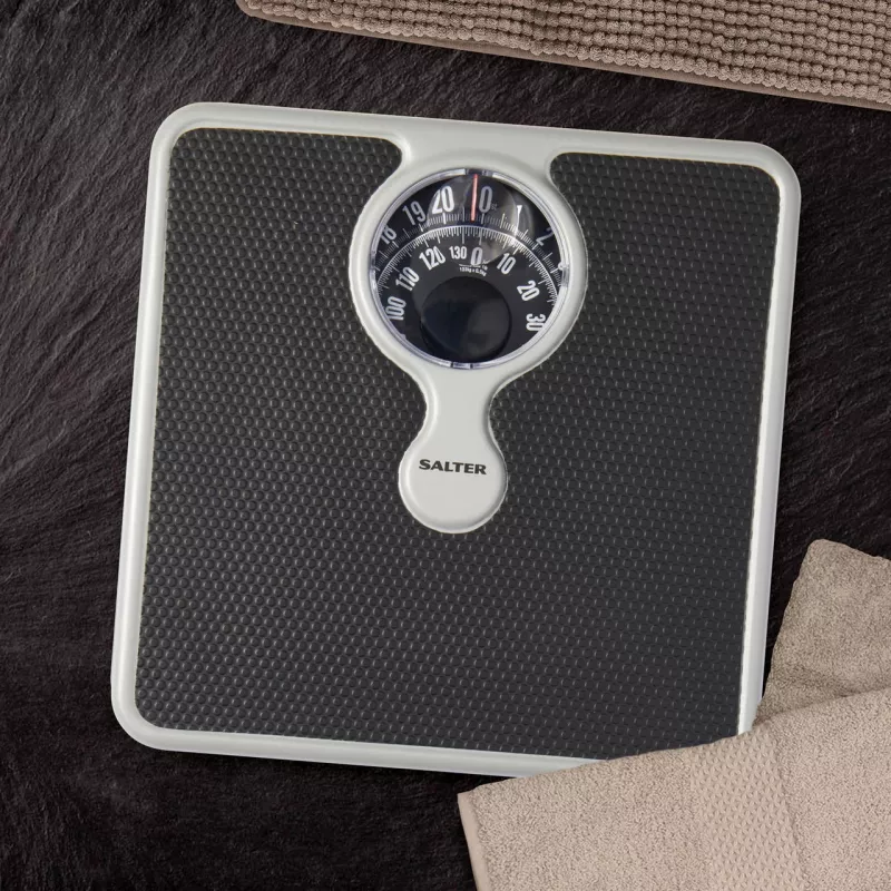 Salter 484 SFEU12 Magnifying Lens Bathroom Compact Mechanical Scale