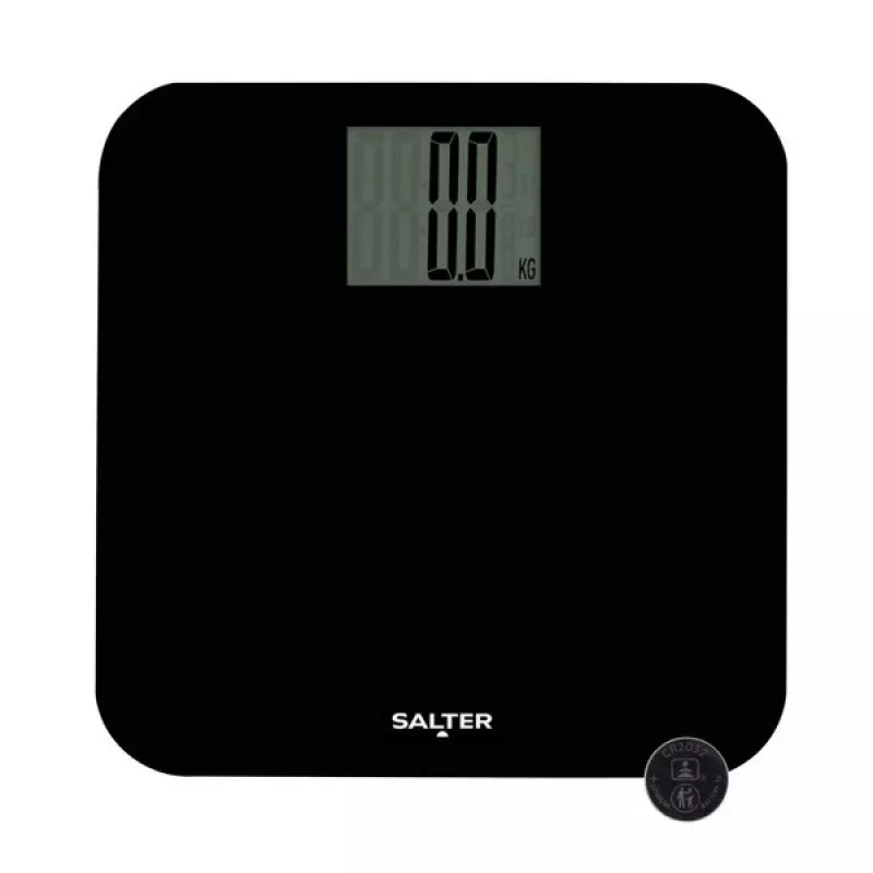 Salter 9049 BK3RCEU16 Max elektroninės svarstyklės, juodos