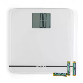 Salter 9075 WFEU12 Max elektroninės vonios svarstyklės, baltos