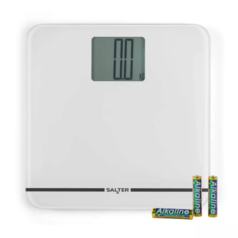 Salter 9075 WFEU12 Max elektroninės vonios svarstyklės, baltos