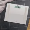 Salter 9113 GFEU12 Compact Glass Analyser Bathroom Scales, Grey