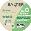 Salter BW12871EU7 Keraminė keptuvė 24 cm - anglies pilka, tinka indukcijai, nelipni