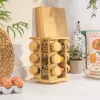 Salter BW14238 Bamboo Rotating Spice Rack su 16 stiklinių indelių