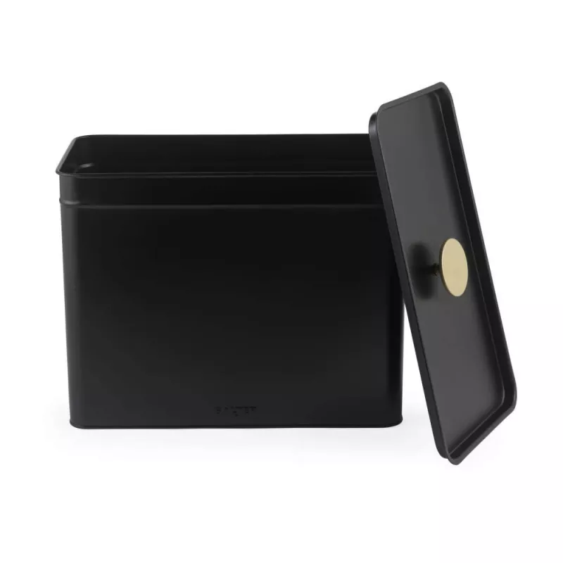 Salter BW14371 Alchemy Bread Bin, Black