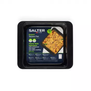 Salter BW14530 Expert Square Pan 26x26 cm Forged Aluminium Non-Stick Induction Compatible