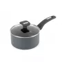 Salter BW14719 Alto 18cm puodas su dangčiu, kaltas aliuminis, nelimpantis, juodas