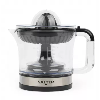 Salter EK5025FVDE elektrinė citrusinių vaisių spaustuvė, 60 W, 1,2 L, juoda/sidabrinė