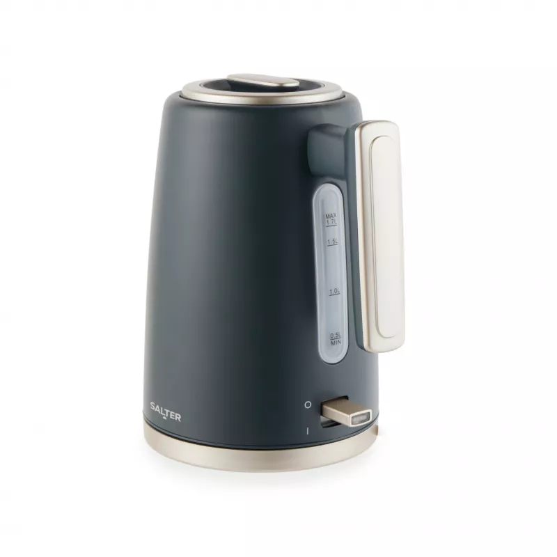 Salter EK5561BGRYFVDE Marino Rapid Boil Kettle - 1,7 l, 3000 W, nerūdijantis plienas, pilka