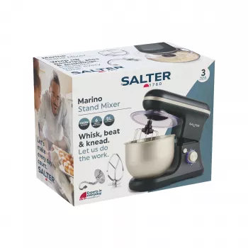Salter EK5620BGRYFVDE Marino Stovimas Maišytuvas 1000W 5L Pilka