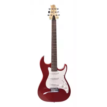 Samick MB-1 MR elektrinė gitara - metalinė raudona