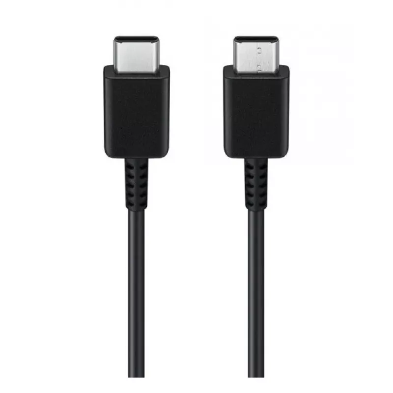 Samsung 25W USB-C Super Fast Charging kelioninis adapteris su USB-C į USB-C kabeliu - juoda