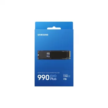 Samsung 990 EVO Plus SSD 1 TB M.2 PCIe 4.0 7150 MB/s 1350000 IOPS Juoda