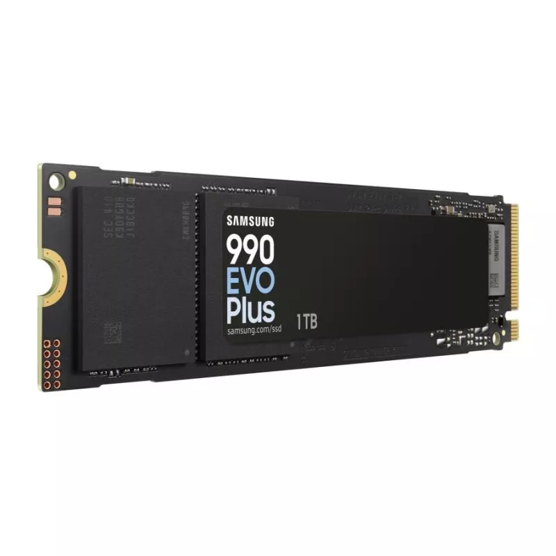 Samsung 990 EVO Plus SSD 1 TB M.2 PCIe 4.0 7150 MB/s 1350000 IOPS Juoda
