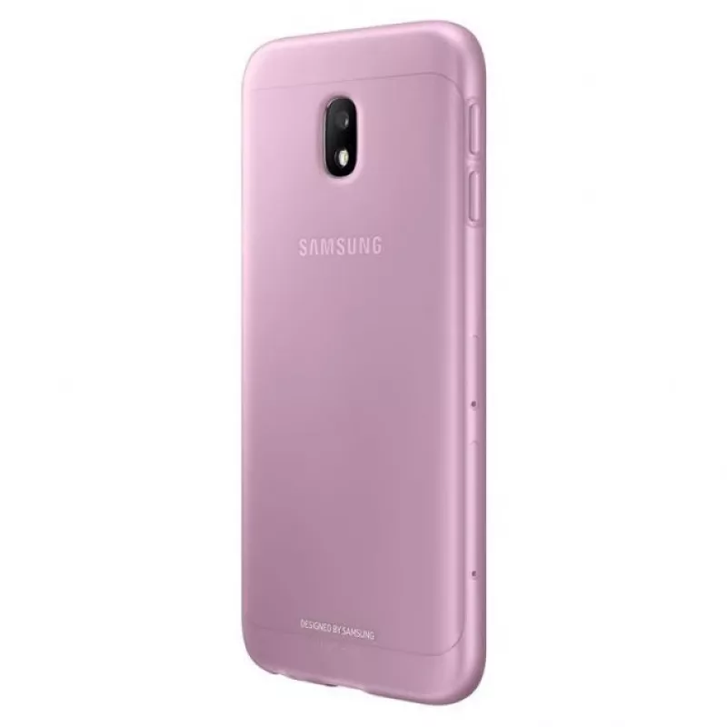 Samsung AJ330TPEG Jelly Cover, skirta Galaxy J3 (2017), rožinė