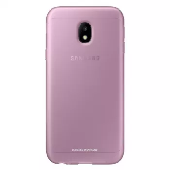 Samsung AJ330TPEG Jelly Cover, skirta Galaxy J3 (2017), rožinė