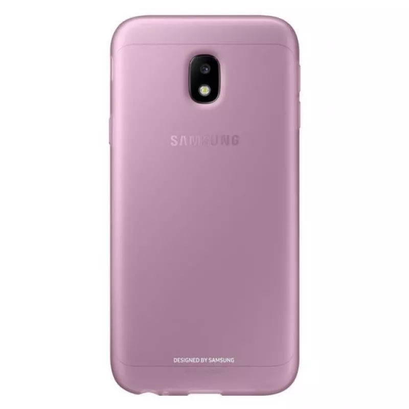Samsung AJ330TPEG Jelly Cover, skirta Galaxy J3 (2017), rožinė