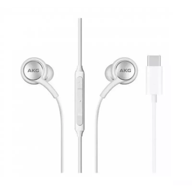 Samsung AKG ausinės maišelyje, balta