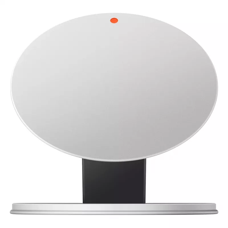 Samsung by Hochuen 360° magnetinis stovas stalviršiui išmaniesiems telefonams ir planšetiniams kompiuteriams – sidabrinis, universalus, sulankstomas, aliumininis su N52 magnetais
