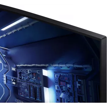 Samsung C34G55TWWP 34 colių lenktas WQHD monitorius, 165Hz, 1ms, VA skydelis, AMD FreeSync Premium