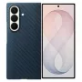 Samsung Carbon Magnet Case, skirtas Galaxy Fold 8 Ultra, tamsiai mėlynas
