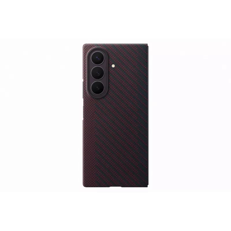 Samsung Carbon Magnet Case, skirtas Galaxy Z Fold 8 Ultra – raudonas (EF-KF976SREGWW)