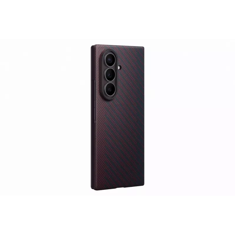 Samsung Carbon Magnet Case, skirtas Galaxy Z Fold 8 Ultra – raudonas (EF-KF976SREGWW)