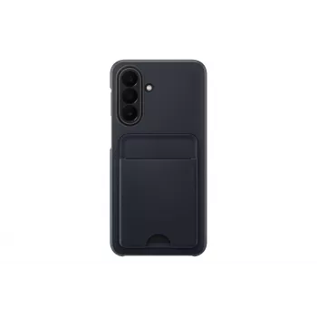 Samsung dėklas su kortelių lizdu, skirtas Samsung Galaxy A27, juodas
