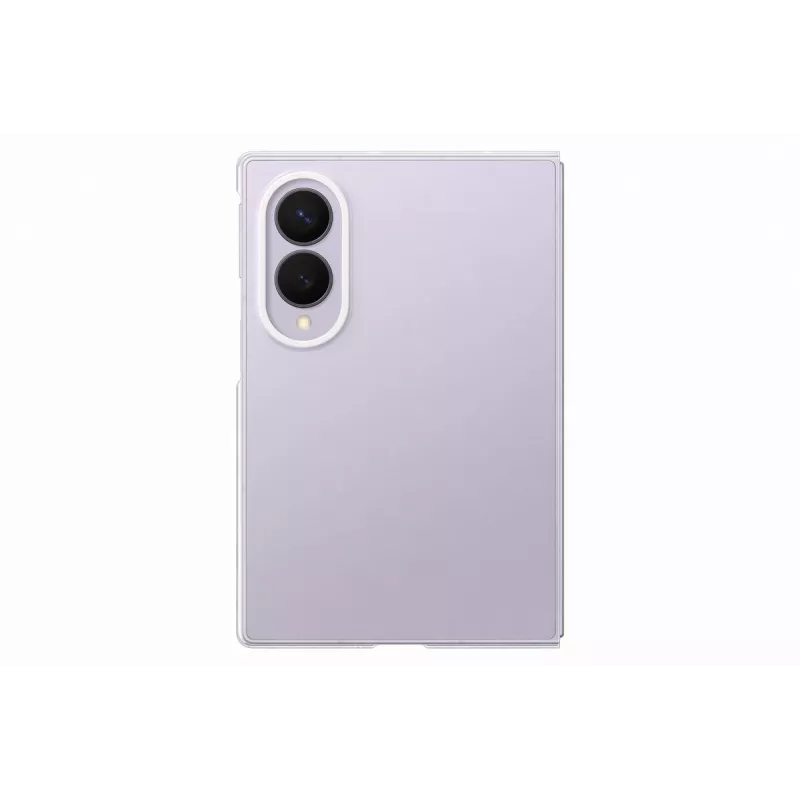 Samsung Clear Case, skirtas Galaxy Z Fold8, permatomas polikarbonatinis galinis dangtelis su belaidžio įkrovimo palaikymu (EF-QF971CTEGWW)