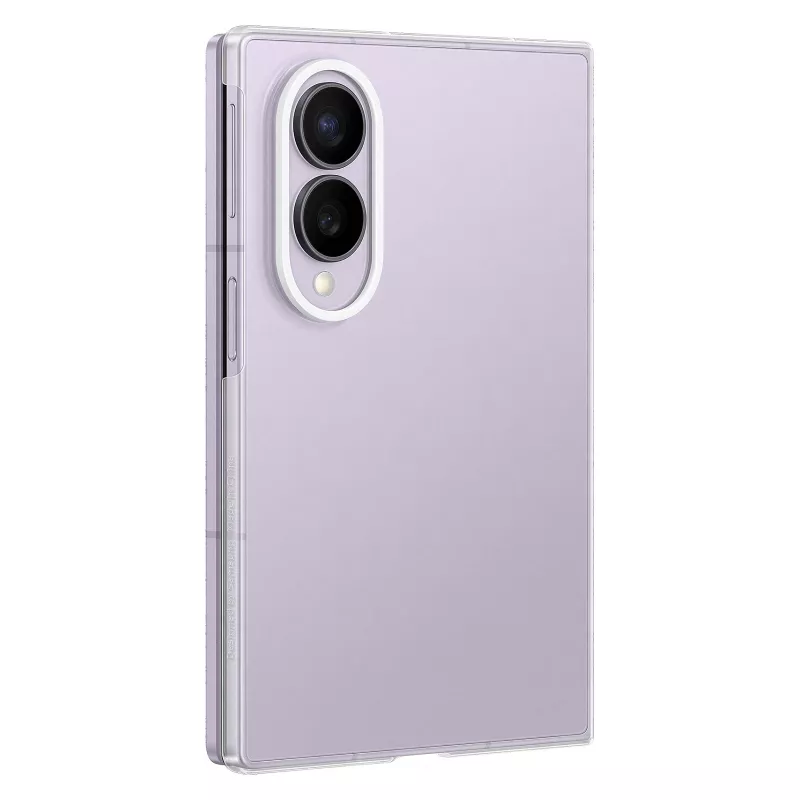 Samsung Clear Case, skirtas Galaxy Z Fold8, permatomas polikarbonatinis galinis dangtelis su belaidžio įkrovimo palaikymu (EF-QF971CTEGWW)