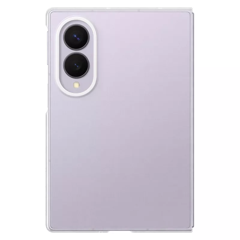 Samsung Clear Case, skirtas Galaxy Z Fold8, permatomas polikarbonatinis galinis dangtelis su belaidžio įkrovimo palaikymu (EF-QF971CTEGWW)