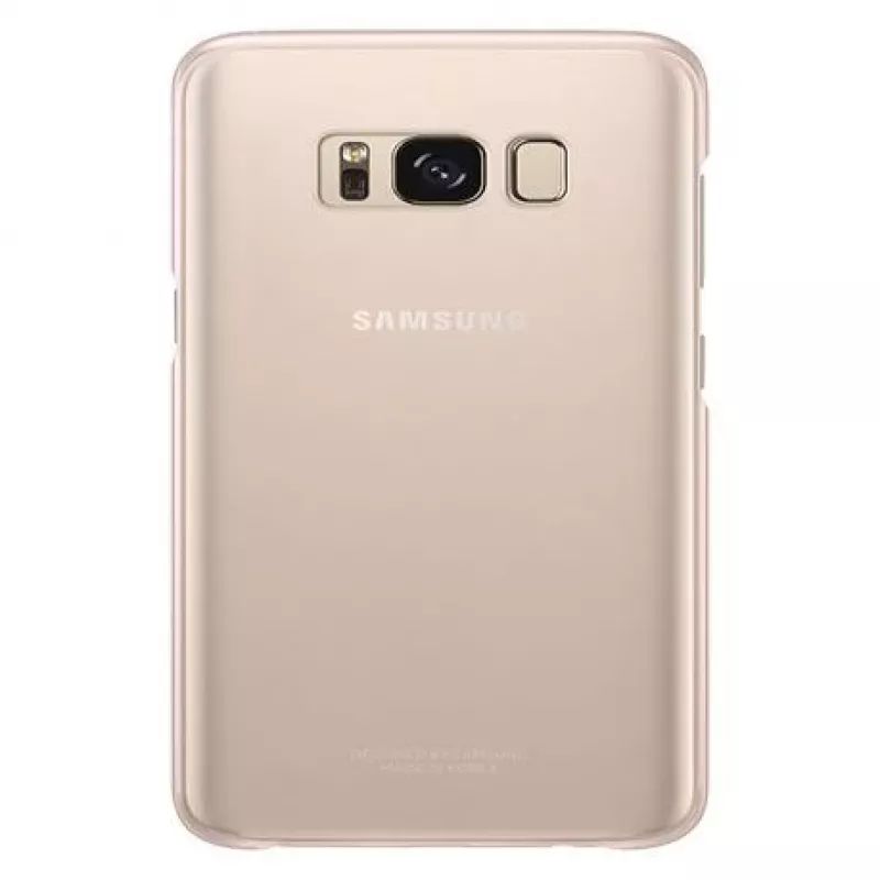 Samsung Clear Cover, skirtas Galaxy S8+ G955, rožinė
