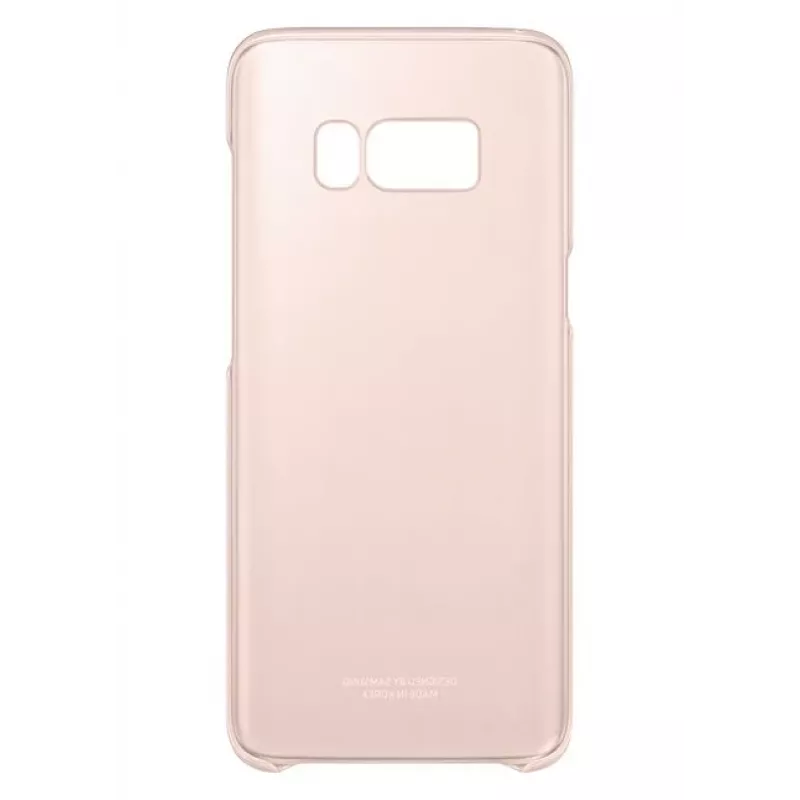 Samsung Clear Cover, skirtas Galaxy S8+ G955, rožinė