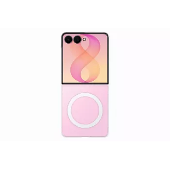 Samsung Clear Magnet Case, skirtas Galaxy Z Flip8, permatomas
