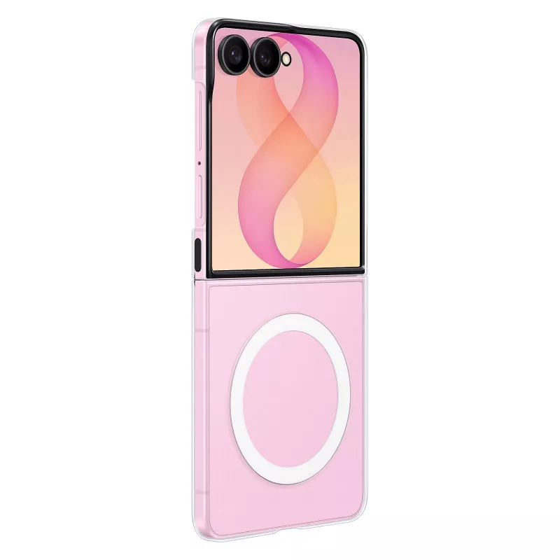 Samsung Clear Magnet Case, skirtas Galaxy Z Flip8, permatomas