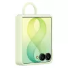 Samsung EF-EF776CGEGWW Silicone Ring Magnet Cover, skirtas Galaxy Z Flip8, žalia