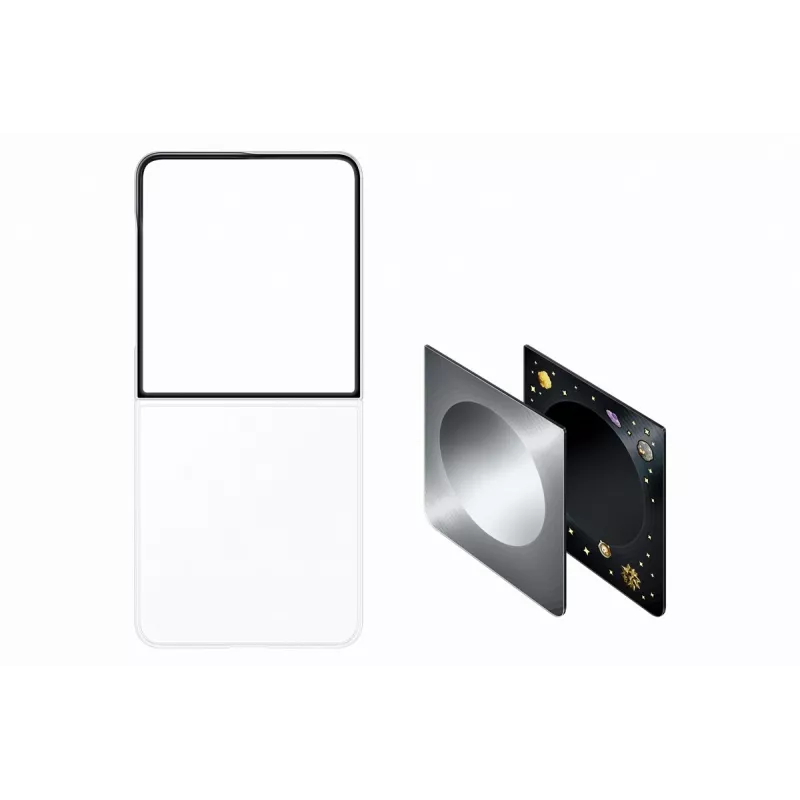 Samsung EF-FF776CJEGWW FlipSuit Magnet Case, skirta Galaxy Flip8 - pilka