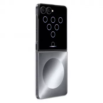 Samsung EF-FF776CJEGWW FlipSuit Magnet Case, skirta Galaxy Flip8 - pilka