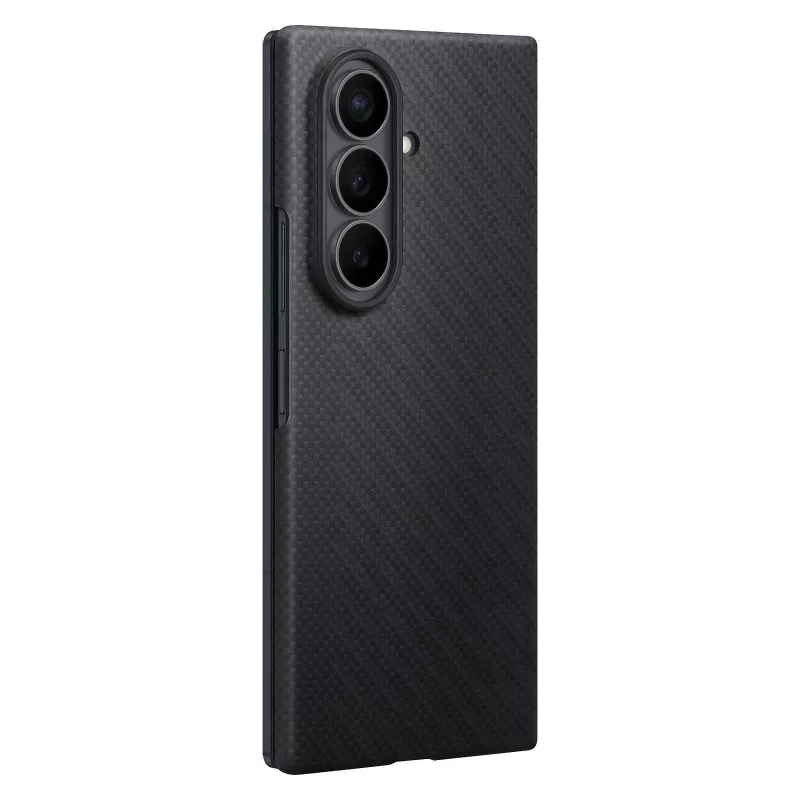 Samsung EF-KF976SBEGWW Carbon Magnet Case, skirtas Galaxy Fold 8 Ultra - juoda