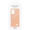 Samsung EF-OA336TPEGWW kortelės lizdo dangtelis, skirtas Galaxy A33 5G, persikų spalvos