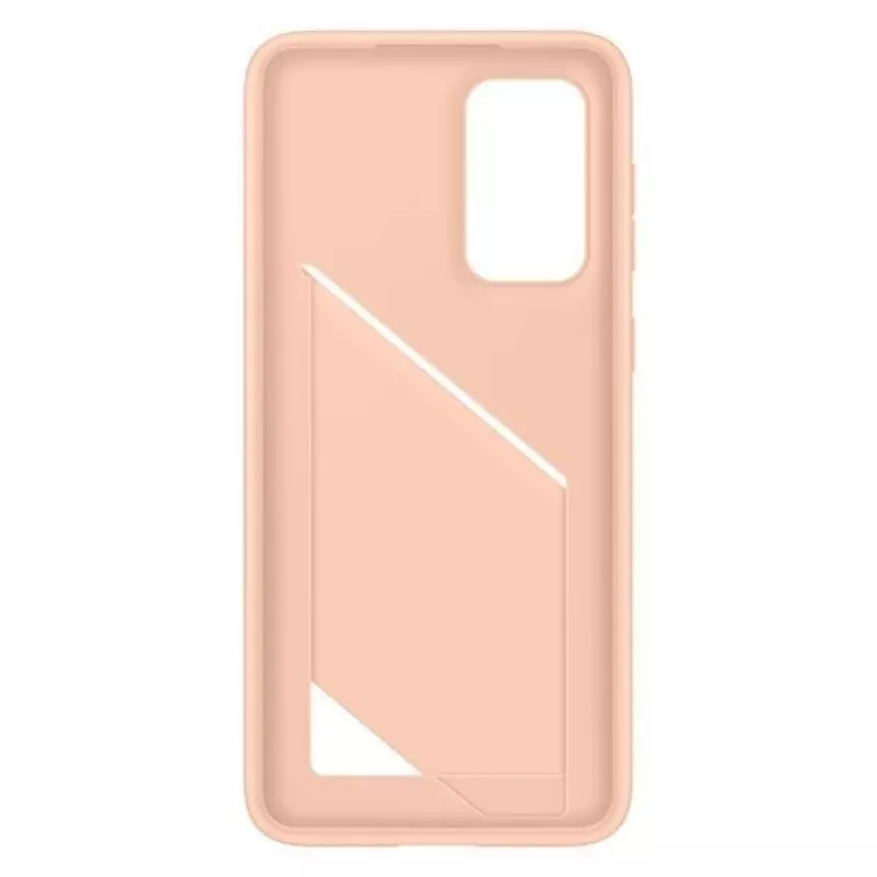 Samsung EF-OA336TPEGWW kortelės lizdo dangtelis, skirtas Galaxy A33 5G, persikų spalvos