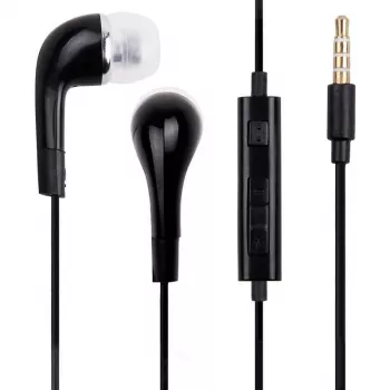 Samsung EHS64AVFBE ausinės su mikrofono ir garso reguliavimo valdikliu, 3,5 mm lizdas, juodos spalvos