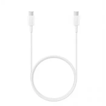 Samsung EP-DA905BWE USB-C į USB-C duomenų kabelis 3A 1m baltas (urmu)