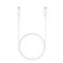 Samsung EP-DA905BWE USB-C į USB-C duomenų kabelis 3A 1m baltas (urmu)