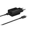 Samsung EP-TA800EBE + EP-DG980BBE 25W kelioninis įkroviklis ir USB-C į USB-C duomenų laidas, juodas (urmu)