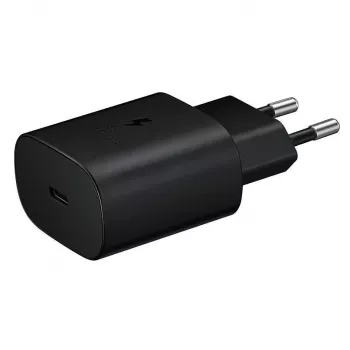 Samsung EP-TA800EBE USB-C 25W kelioninis įkroviklis juodas